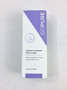 GoPure Tighten & Smooth Belly Cream 4.25oz.
